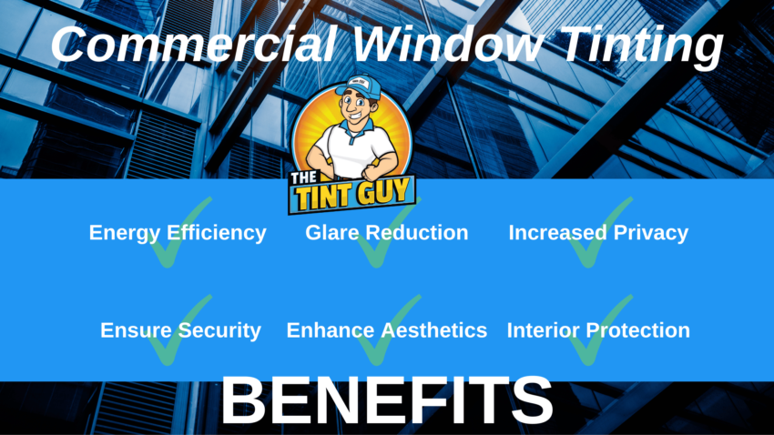 Commercial window tinting benefits