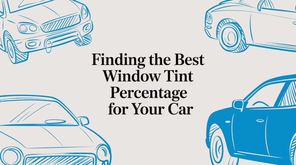 Finding the Best Window Tint Percentage for Your Car