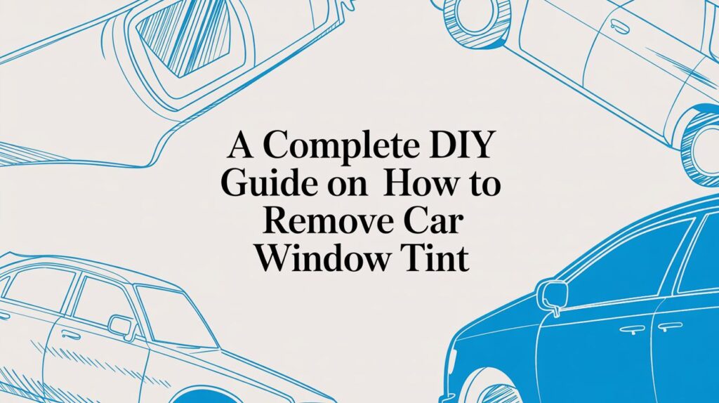A Complete DIY Guide on How to Remove Car Window Tint