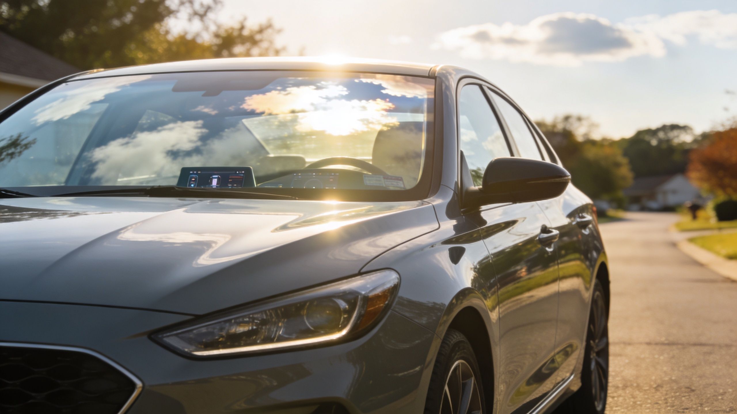 Get a Clear Tint Front Windshield: GA Law & Benefits