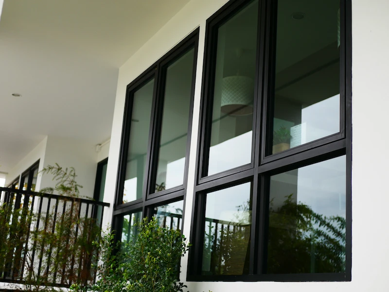 security film Window, Aluminum, Glass - Material, Light - Natural, Reflection