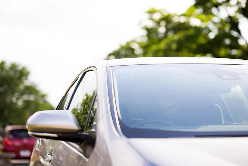 front glass of modern vehicle. front glass of modern vehicle.